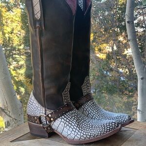 🦅 Freebird~Lusitano~White Croc 🦅